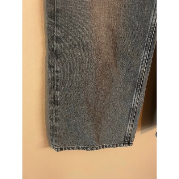 Zara Gray Denim Girls Wide Leg Jeans 13-14 - Picture 8 of 8
